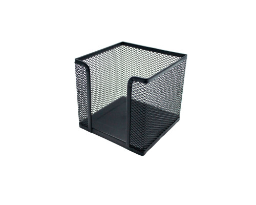 Suport cub notite 11*11*10сm, plasa metal negru (48)