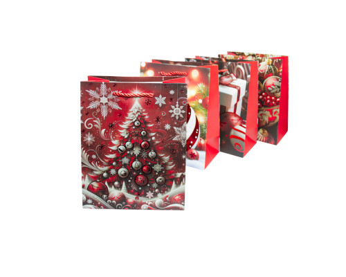 Пакет подарочный 18*10*23 "Новый Год" SD-888S (12/720)