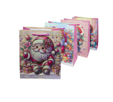 Пакет подарочный 18*10*23 "Дед Мороз" SM-536S (12/720)