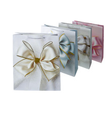 Пакет подарочный 26*10*32 "Бант" YC-712M (12/480)