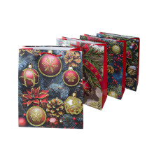 Пакет подарочный 26*12*32 "Новый Год" SD-628M (12/480)