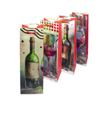 Pachet pentru cadou/ sticla 26*12*32 SD-628M (12/720)