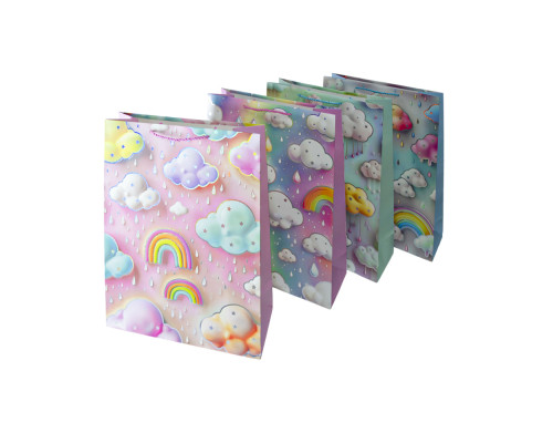 Пакет подарочный 30*41.5*12 "Rainbow" SM1109L (12/360)