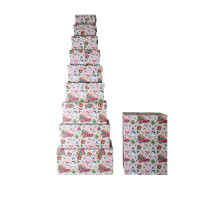 Set cutii pentru cadou 10buc. "Atmosferă de Crăciun" S58-25 (8)