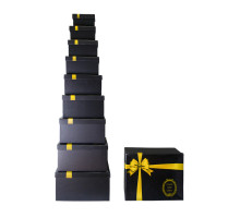 Set cutii pentru cadou 10buc. "JUST FOR YOU" S58-28