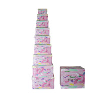 Набор подарочных коробок 10шт. "Sweet Happyness" S58-30 (8)