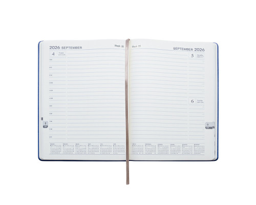 Agenda A4 datata 2026, Clasica, albastru *1265 (40)
