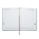 Agenda A4 datata 2026, Clasica, albastru *1265 (40)