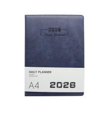 Ежедневник A4 датированный 2026, Clasica, синий *1265 (40)