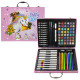 Набор для рисования 86 предметов, белый чемоданчик