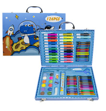 Набор для рисования 126 предметов, чемоданчик