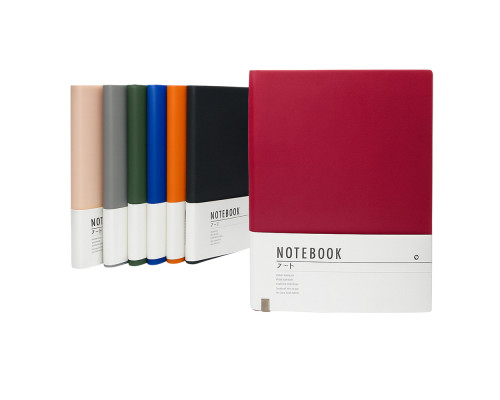 Carnet A5 100 foi, matem., PU, coperta moale, 7 culori, 019-25 (136)