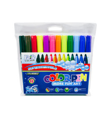 Фломастеры 12 цв. Super Washable JUMBO FL-8586 (144)