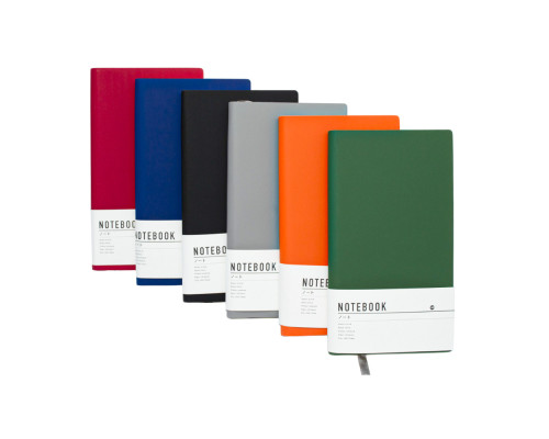 Блокнот A6+ (108*176) 100л., клетка, мягкая обложка, 6 цветов, 019-48 (240)