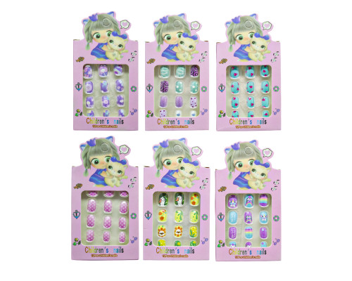 Набор для творчества детский "Декоративные ногти" (12/720)