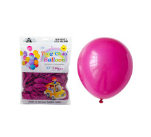 Надувные шары 12" бордовые Helium Quality 100шт