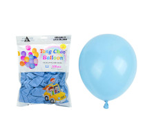 Надувные шары 12" голубые Helium Quality 100шт