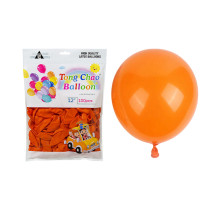 Надувные шары 12" оранжевые Helium Quality 100шт
