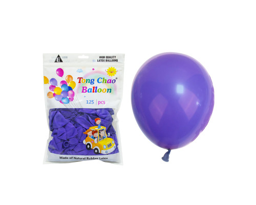 Надувные шары 12" фиолетовые Helium Quality 100шт