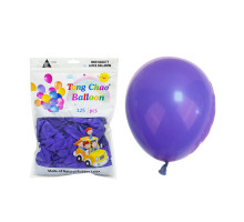 Надувные шары 12" фиолетовые Helium Quality 100шт