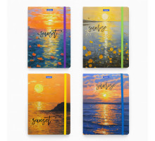 Carnet А5 96 foi, matem., coperta tare cu elastic, JooyDoo QD-15165 (48/96)