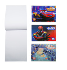 Album de desen A4, 40 file, capse QD-13024-40 (8/80)