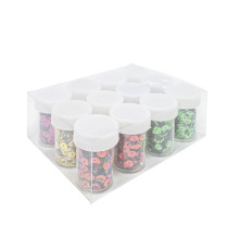 Set de paiete 6 culori, 6 mm, 12 tuburi *5g DH21681-4 (144)