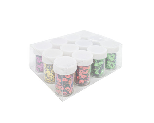 Set de paiete 6 culori, 6 mm, 12 tuburi *5g DH21681-4 (144)