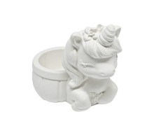 Гипсовая фигурка подставка "Единорог" 8*6*8 см CM*