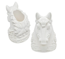 Гипсовая фигурка подставка "Лошадь" 9,5*6,5*7,5 см CM*