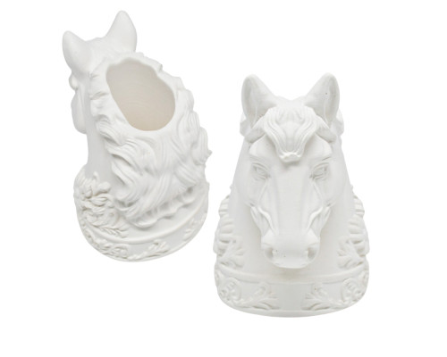 Гипсовая фигурка подставка "Лошадь" 9,5*6,5*7,5 см CM*