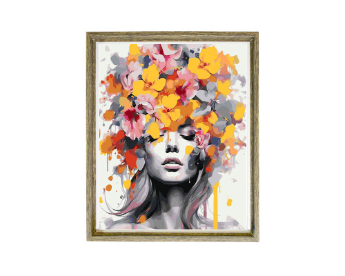 Рама для картины 30*40см, оливковое дерево F2516-1