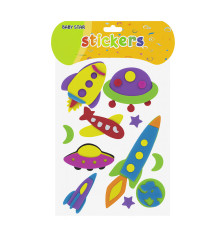 Autocolante pentru creatie, din foamiran "Cosmos"