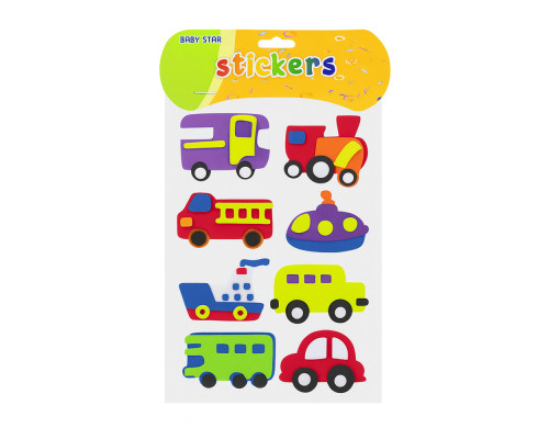 Stickere autoadezive din spuma Transport