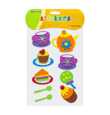 Наклейка для творчества, из фоамирана "Чаепитие"