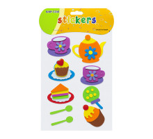 Наклейка для творчества, из фоамирана "Чаепитие"