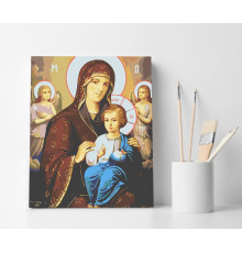 Set pictură pe numere 40*50 "Maica Domnului Odighitria" 4723