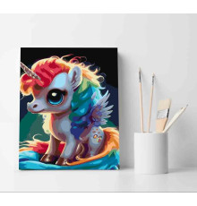 Set pictură pe numere 40*50 "Unicornul mic" 3587