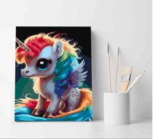 Set pictură pe numere 40*50 "Unicornul mic" 3587