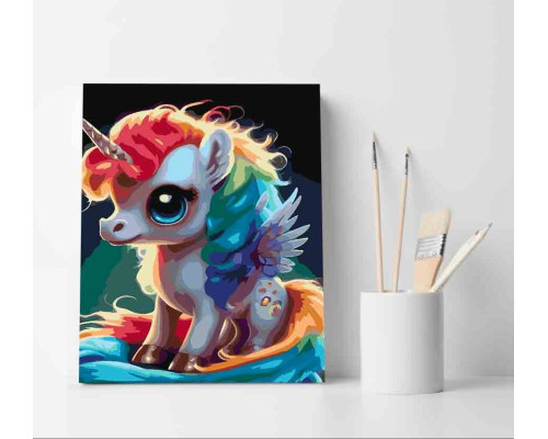 Set pictură pe numere 40*50 "Unicornul mic" 3587