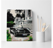 Set pictură pe numere 40*50 "Cabriolet negru" 4422