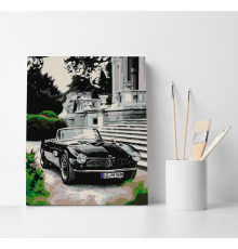 Set pictură pe numere 40*50 "Cabriolet negru" 4422