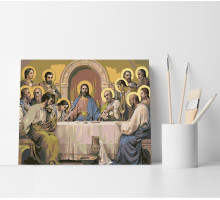 Set pictură pe numere 40*50 "Cina cea de Taină" 4162