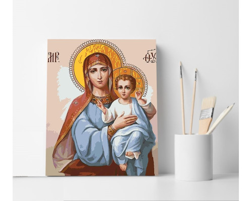 Set pictură pe numere 40*50 "Maica Domnului" 6010
