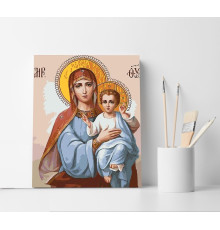 Set pictură pe numere 40*50 "Maica Domnului" 6010