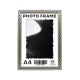 Фоторамка A4 "Silver Diamond" 23мм F2312-S CM*4367