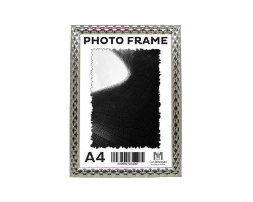 Rama foto A4 "Silver Diamond" 23mm F2312-S CM*4367