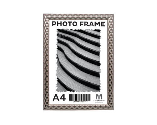 Фоторамка A4 "Dark Diamond" 23мм F2312-K CM*4374
