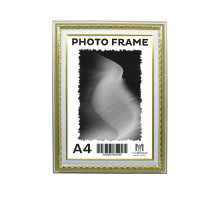 Фоторамка A4 Золотая олива с орнаментом 40мм F4014-603 CM*4405