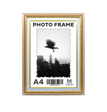 Rama foto A4 Ciocolată aurie cu ornamen 40mm F4014-1176 CM*4412